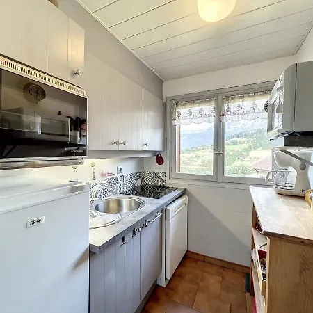 Apartment 2 Pieces Au Centre De Avec Vue Mont Blanc - Fr-1-560-9 Combloux